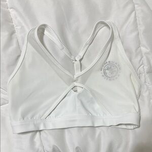 Gymshark White Sports Bra Intimates & Sleepwear